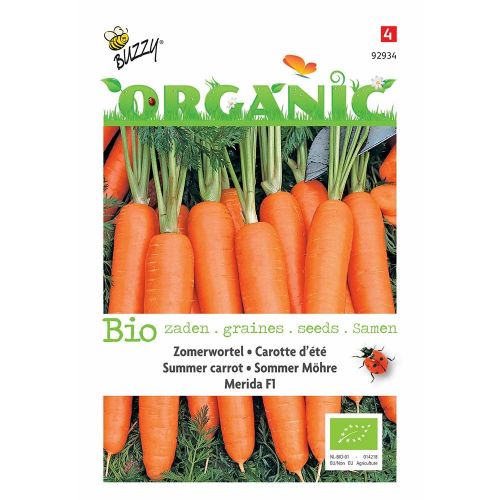 Buzzy® Organic Zomerwortel Merida F1 (BIO)